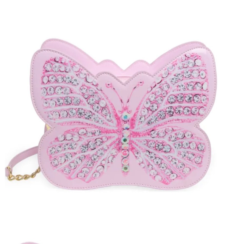 NWT Betsey Johnson Butterfly Crossbody